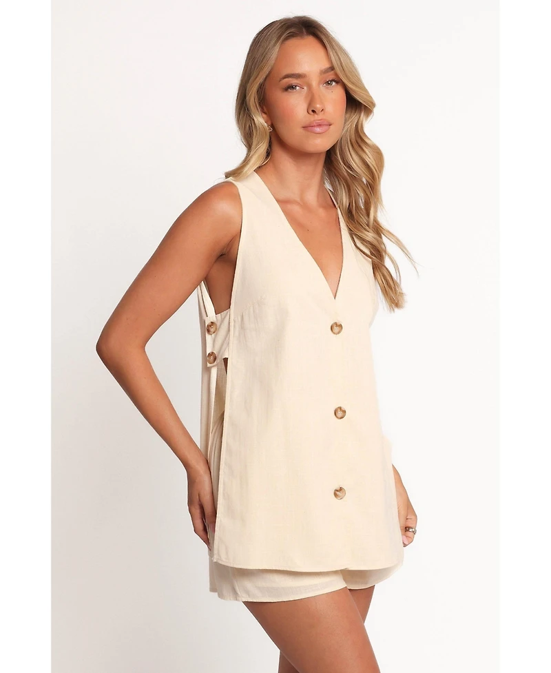 Petal and Pup Women's Miller Short Set - Butter Yellow