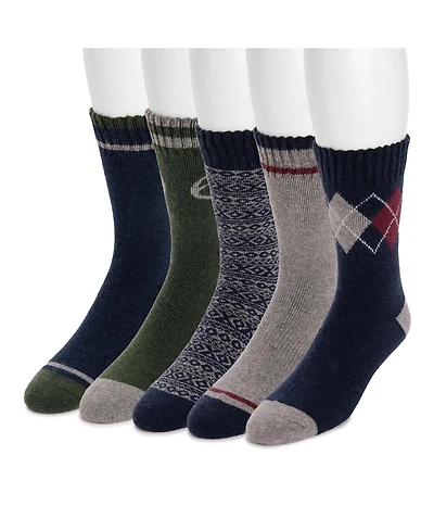 Muk Luks Women's 6 Pack Sporty Ankle Sock