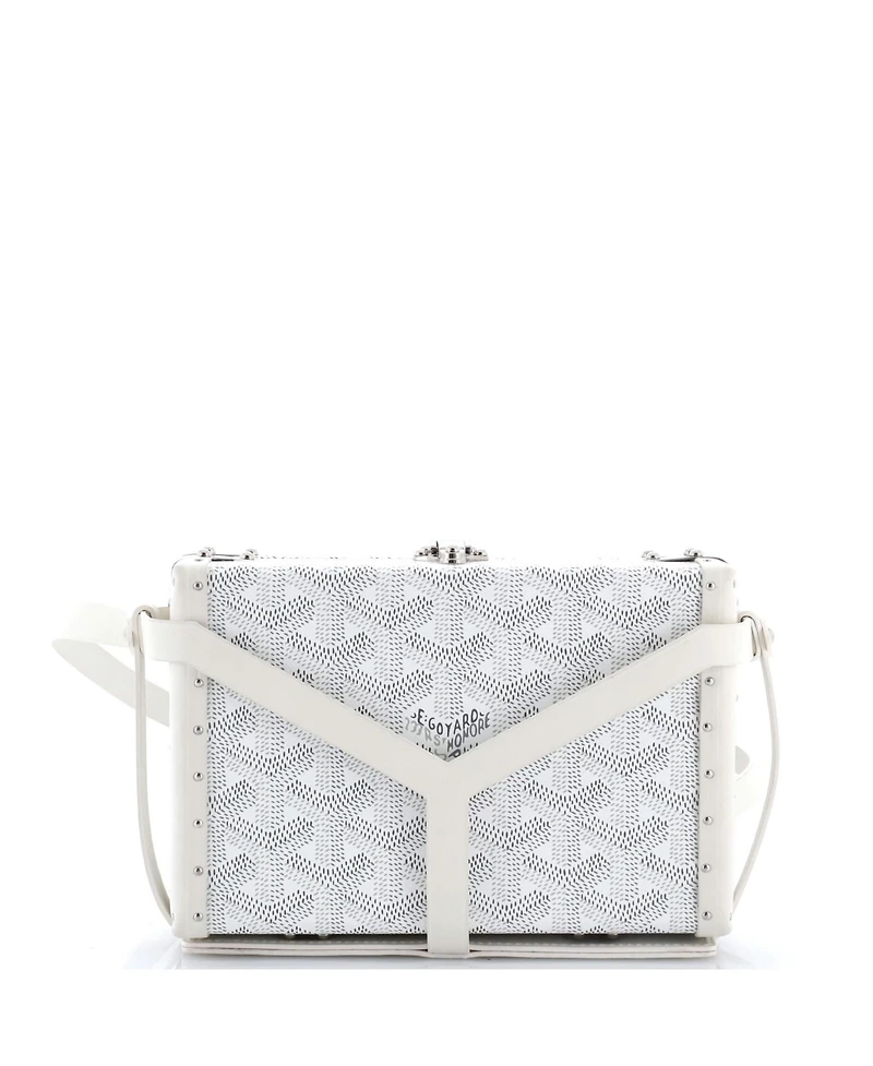 Pre-Owned Goyard Minaudiere Bag Coated Canvas