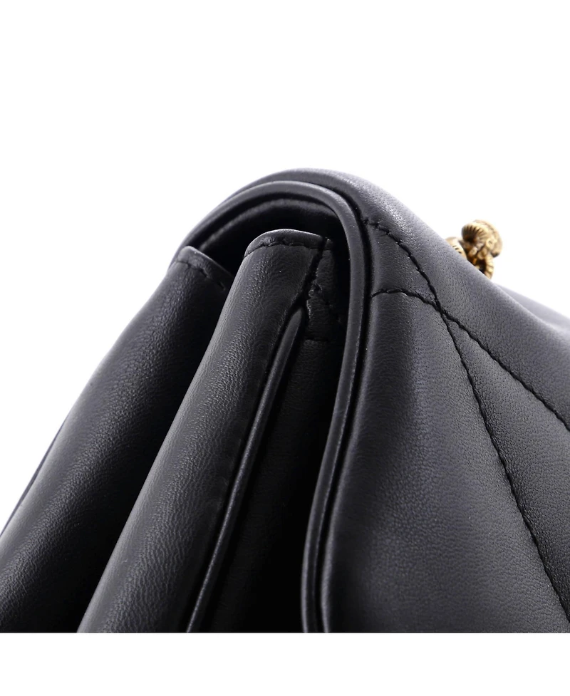 Pre-Owned Dolce & Gabbana Large Devotion Soft Shoulder Bag Quilted Leather