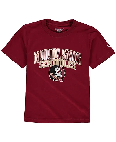 Champion Big Boys and Girls Garnet Florida State Seminoles Jersey T-Shirt