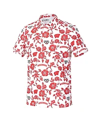 Reyn Spooner Men's White Wisconsin Badgers Pua Performance Polo Shirt