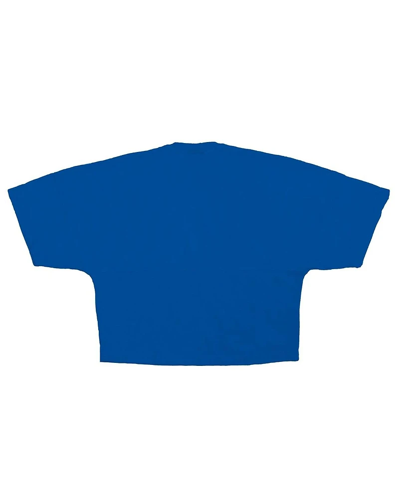 Fanatics Women's Royal Los Angeles Dodgers Skyline Crop T-Shirt