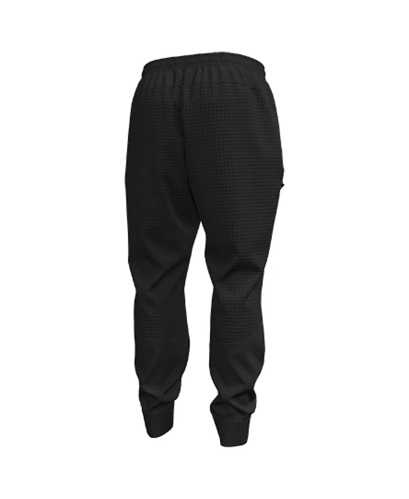 Under Armour Men's Black Wisconsin Badgers Unstoppable Fleece Jogger Pants