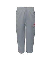 Outerstuff Toddler 2-Piece Crimson/Gray Alabama Crimson Tide Red Zone Two-Piece V-Neck Top and Pants Set