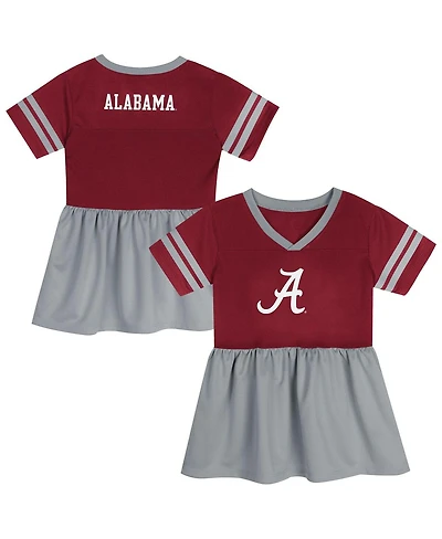 Outerstuff Toddler Red/Gray Alabama Crimson Tide Stadium Lights Fashion Jersey Dress
