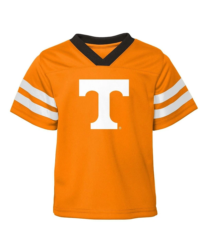 Outerstuff Big Boys and Girls 2-Piece Tennessee Orange Volunteers Red Zone V-Neck Top Pants Set