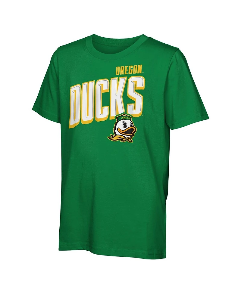 Outerstuff Big Boys and Girls 3-Pack Oregon Ducks The Mix T-Shirt Combo Set