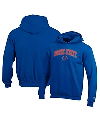 Champion Big Boys and Girls Royal Boise State Broncos Campus Pullover Hoodie