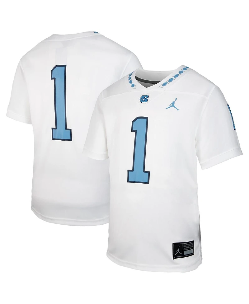Jordan Toddler White North Carolina Tar Heels Untouchable Replica Game Jersey