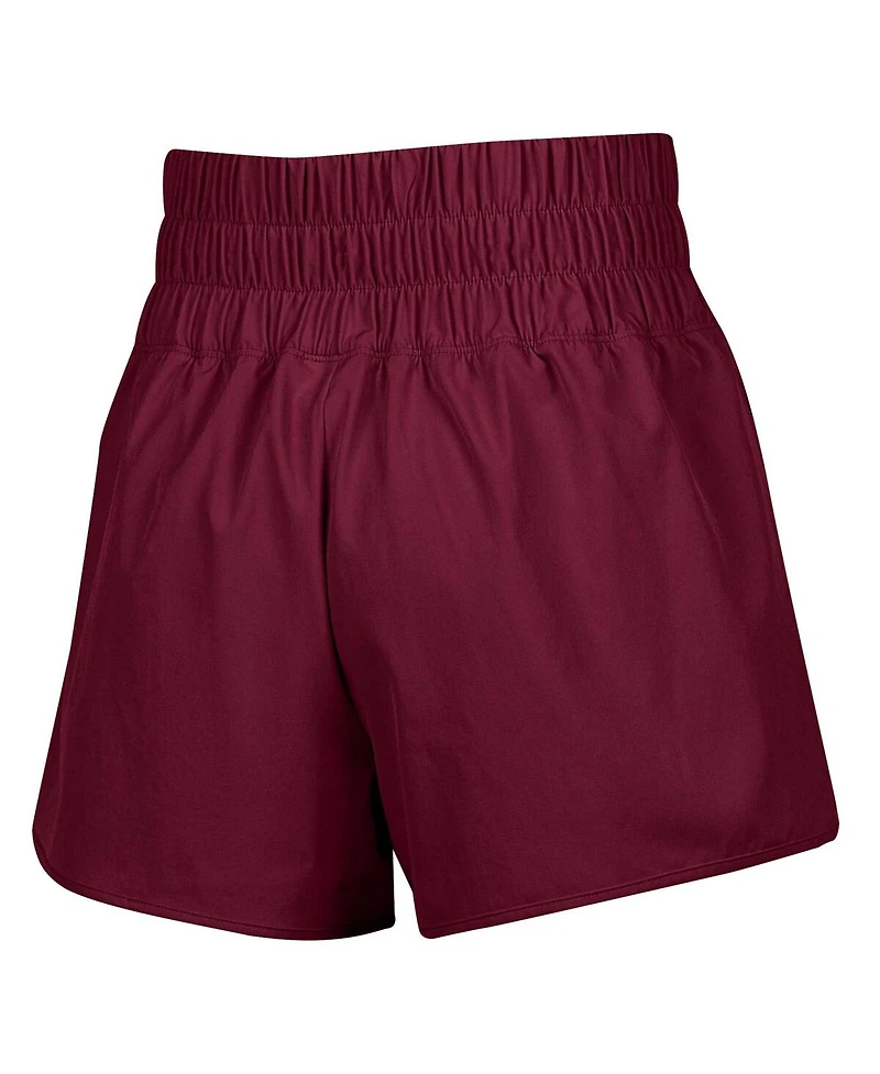 Champion Women's Garnet Florida State Seminoles Tailgate Her Woven Shorts