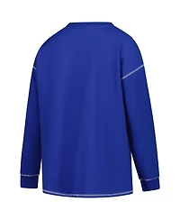 Fanatics Women's Royal Kentucky Wildcats Plus Contrast Stitch Sweatshirt