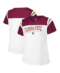 Fanatics Women's White Florida State Seminoles Plus Winning Gear T-Shirt