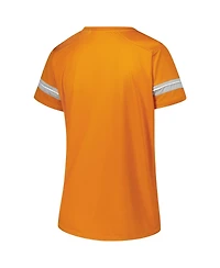 Fanatics Women's Tennessee Orange Volunteers Plus Overtime Readiness Lace-Up T-Shirt