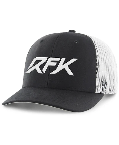 '47 Brand Men's Black/White Roush Fenway Keselowski Racing Trucker Adjustable Hat