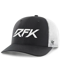 '47 Brand Men's Black/White Roush Fenway Keselowski Racing Trucker Adjustable Hat
