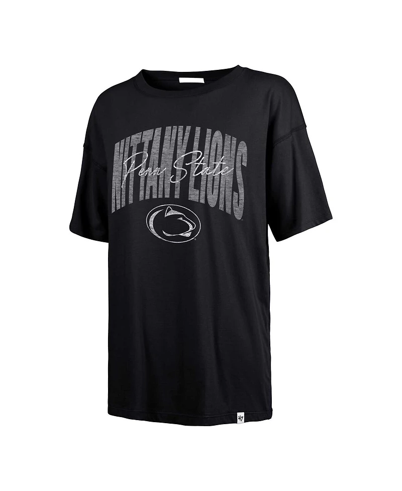 '47 Brand Women's Navy Penn State Nittany Lions Muse Sadie T-Shirt
