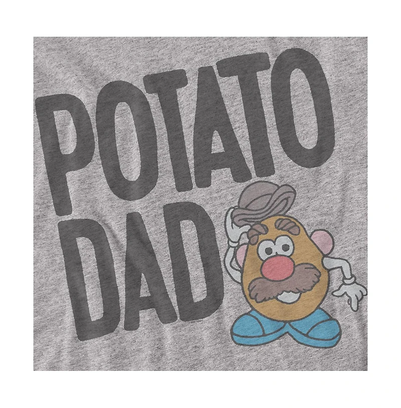 Logovision Men's Mr Potato Head Dad T Shirt