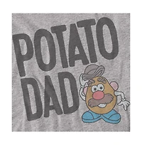 Logovision Men's Mr Potato Head Dad T Shirt
