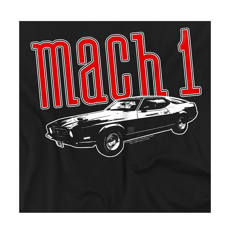 Logovision Men's Ford Mustang Mach 1 T Shirt