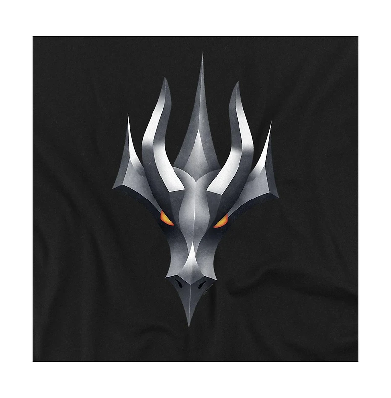 Logovision Men's Magic X D & Adventures The Forgotten Realms Dragon Symbol T Shirt