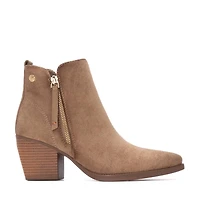 Women's Italian Western Suede Booties Refresh Collection By Xti