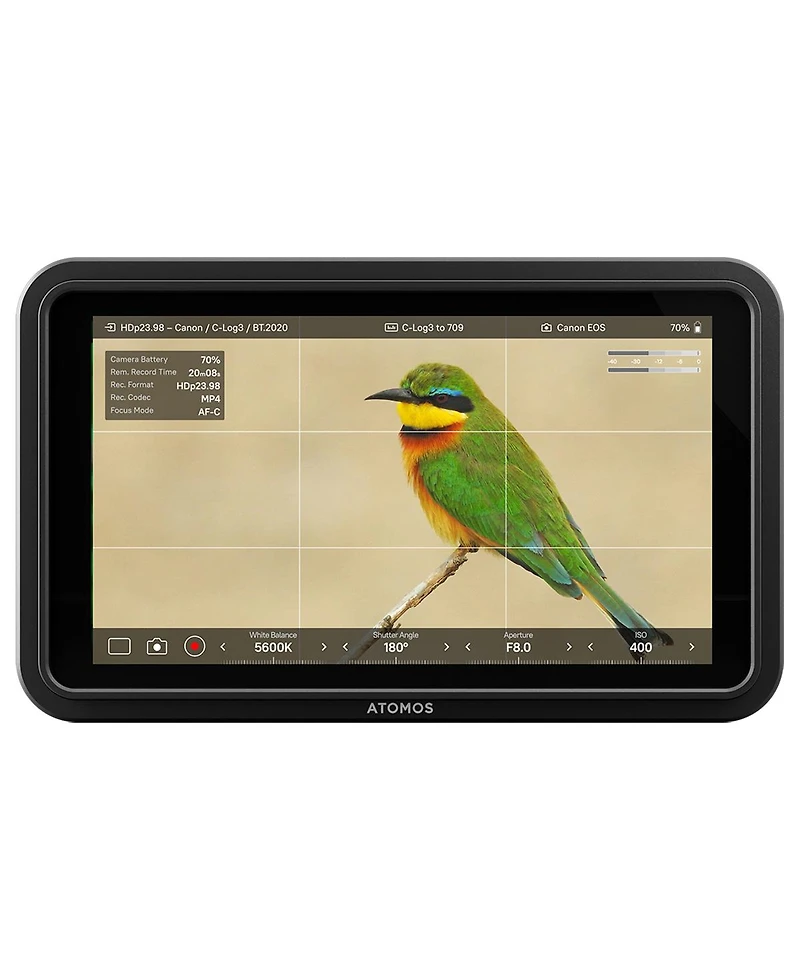 Atomos Shinobi Ii 5" Touchscreen, 1500 nit, Hdr Video & Photo Monitor