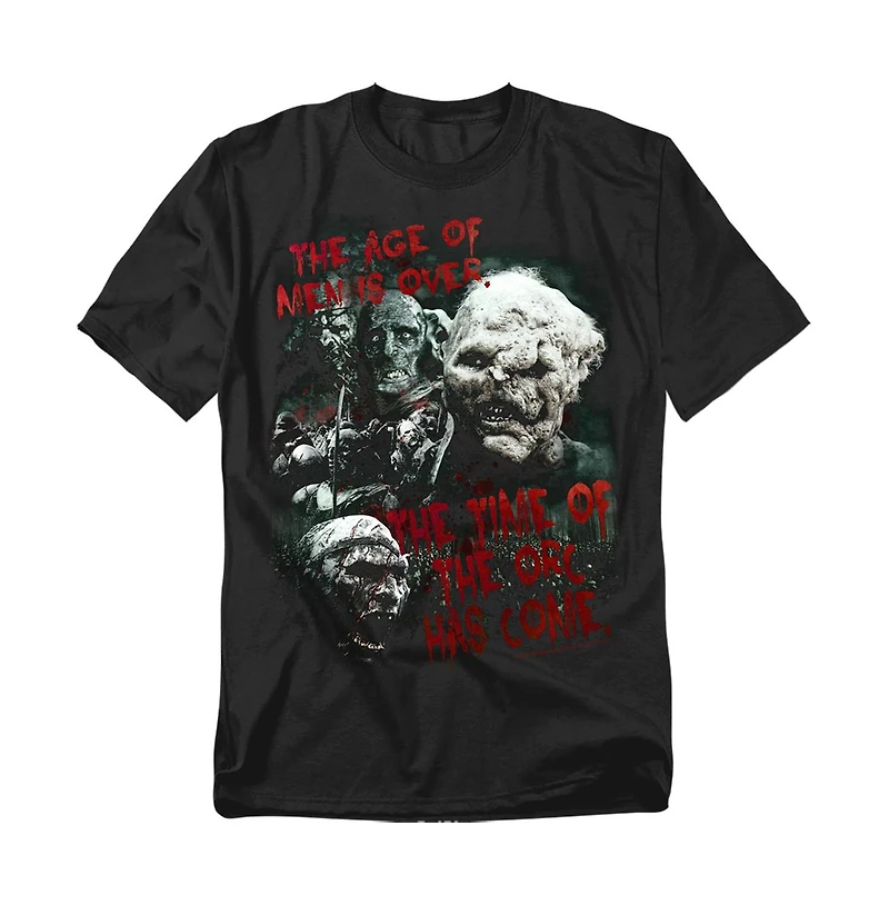 Logovision Men's The Lord of Rings Time Orc T Shirt