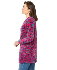 Woman Within Women's Plus Size Crewneck Chenille Sweater