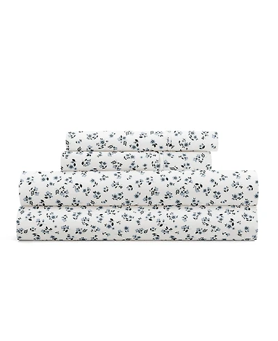 ienjoy Home Delicate Blossoms 4-p.c. Sheet Set, Queen