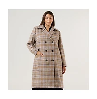 Estelle Plus Size Frostfall Coat