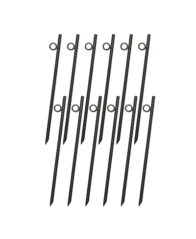 Yard Tuff Grip Rebar 18 Inch Steel Durable Tent Canopy Ground Stakes ( Pack