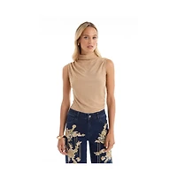 The Noli Shop Women's Mia Shimmer Tank