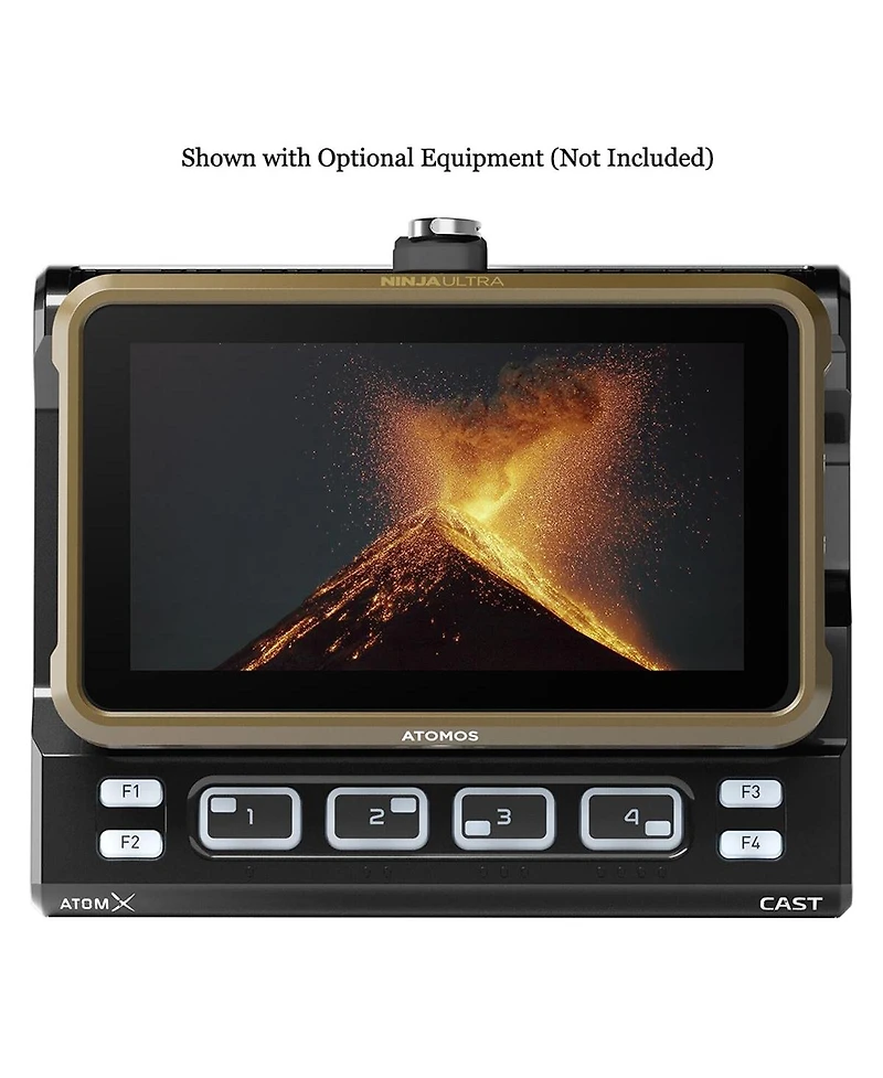 Atomos Atomos Ninja Ultra 5.2" Hdr Monitor-Recorder, Bundle with 2x Np-F550 Batteries and Dual Smart Charger with Lcd Screen Base and Plates Kit