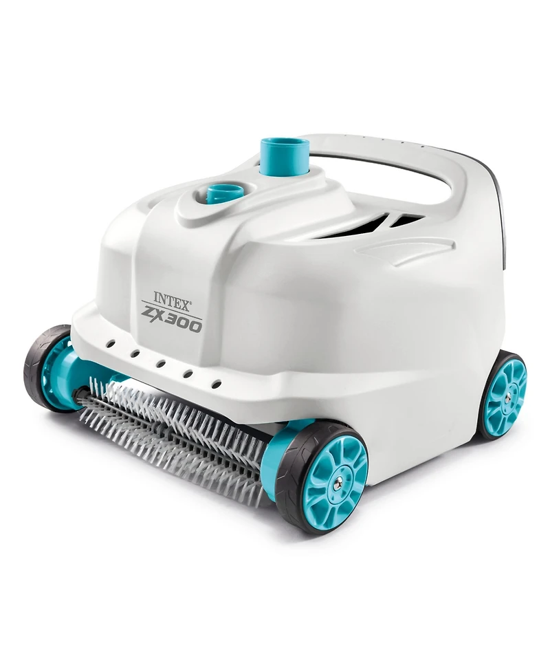 Intex 700 Gal Per Hour Above Ground Pool Cleaner Robot Vacuum w/ 21 Ft Hose