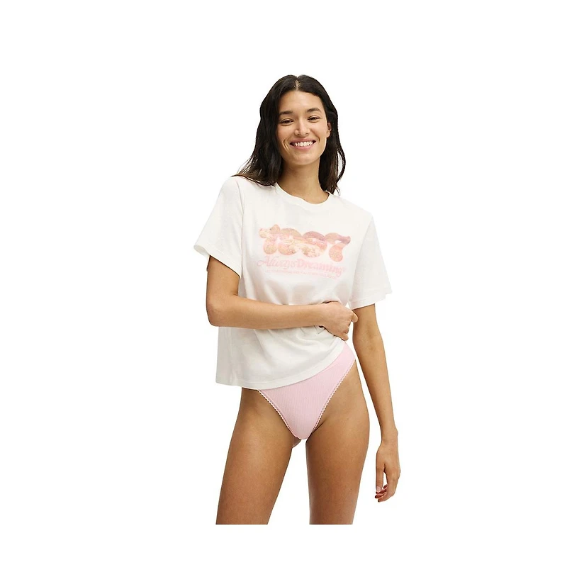Cotton On Women's Lounge Graphic Tee