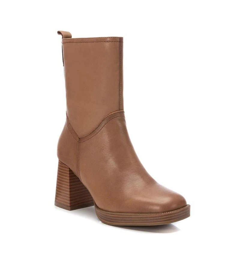 Women's Leather Booties Carmela Collection By Xti