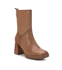 Women's Leather Booties Carmela Collection By Xti