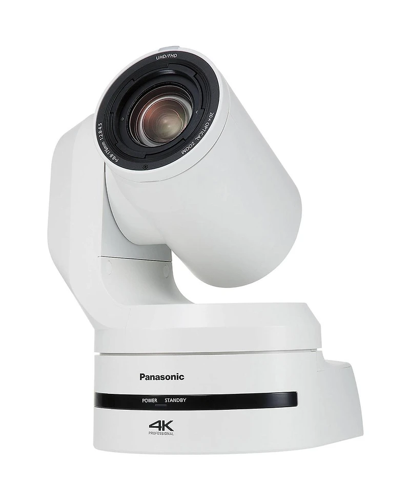 Panasonic Aw-UE150A 20.18MP 4K Ultra Hd Professional Sdi/Hdmi/Ndi 20x Ptz Camera, Pearl White