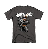 Logovision Men's Classic Tmnt Teenage Mutant Ninja Turtles T Shirt