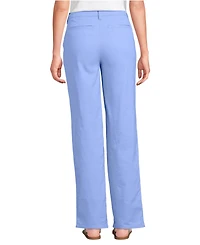 Lands' End Women's Chino High Rise Rail Straight Leg Pants