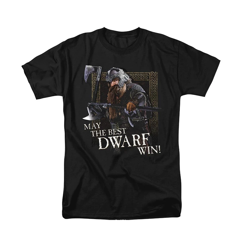 Logovision Men's Lord of The Rings Best Dwarf T Shirt