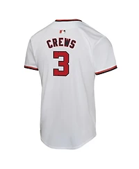 Nike Big Boys and Girls Dylan Crews White Washington Nationals Alternate Game Player Jersey