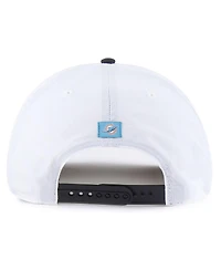 '47 Brand Men's White/Black Miami Dolphins Suburbia Hitch Two-Tone Adjustable Hat