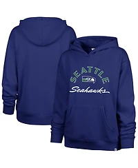 '47 Brand Women's Royal Seattle Seahawks Whirlwind Naomi Pullover Hoodie