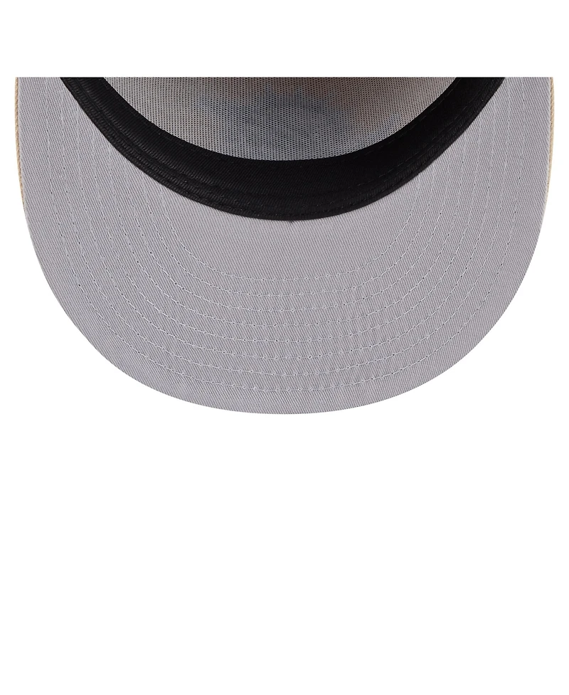 New Era Men's Light Beige/Olive Miami Dolphins Two-Tone Color Pack Split Panel 59FIFTY Fitted Hat