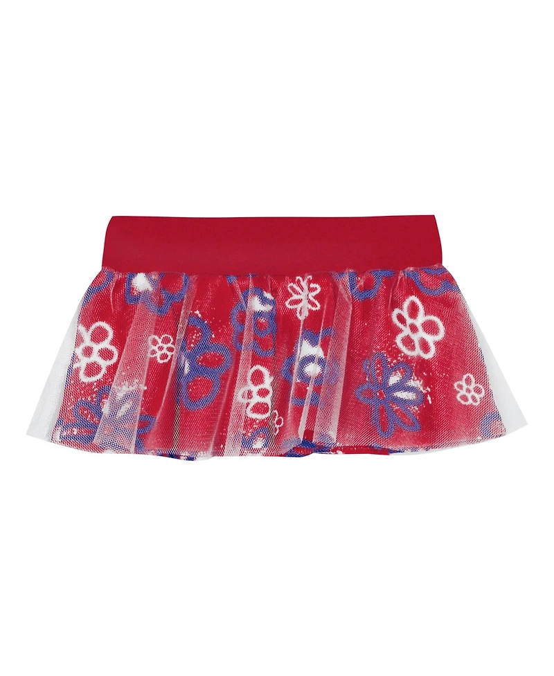 Outerstuff Baby Girls New York Giants My Team Rocks Bodysuit and Skirt Set
