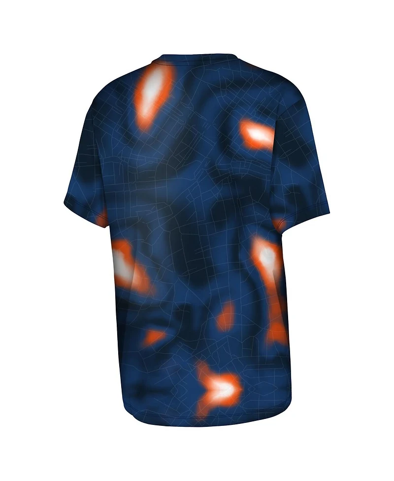 Outerstuff Big Boys and Girls Navy Chicago Bears End Zone Dri-Tek T-Shirt