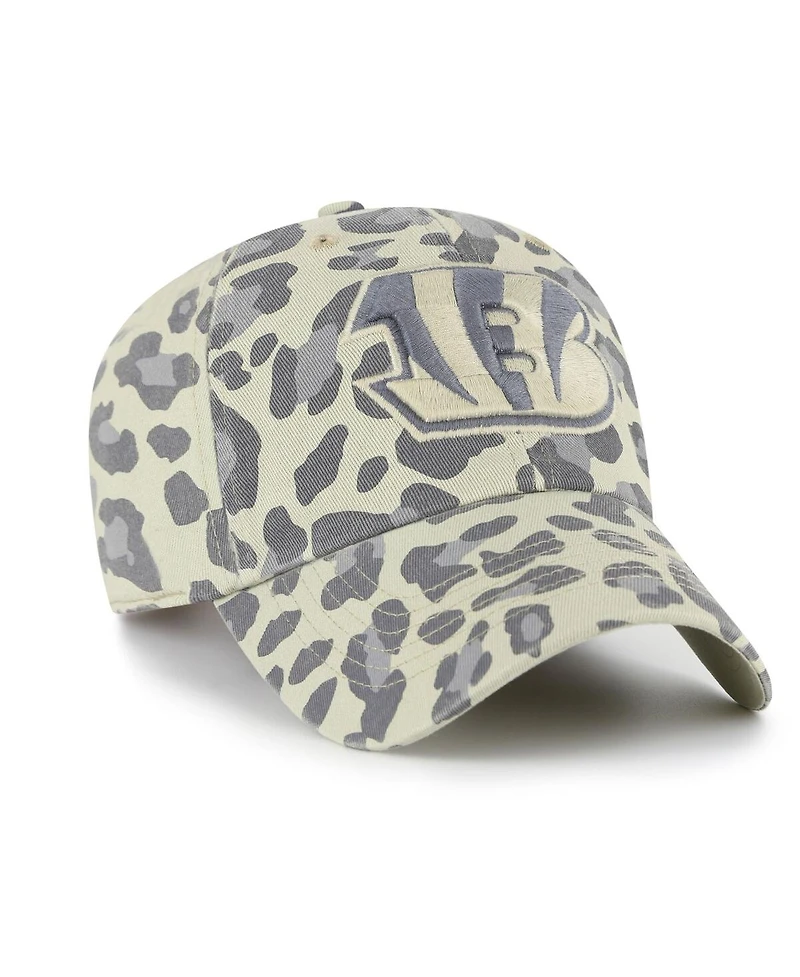 '47 Brand Women's Gray Cincinnati Bengals Bagheera Clean Up Adjustable Hat