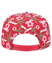 New Era Men's Scarlet San Francisco 49ers Wakey Wakey Golfer Snapback Hat